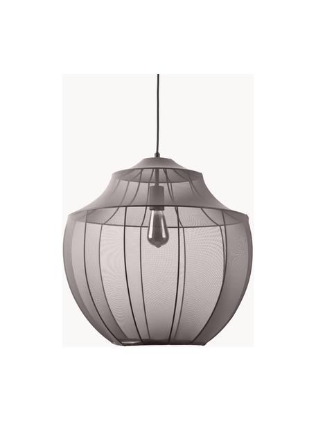 Suspension en tulle Beau, Gris, Ø 52 x haut. 52 cm
