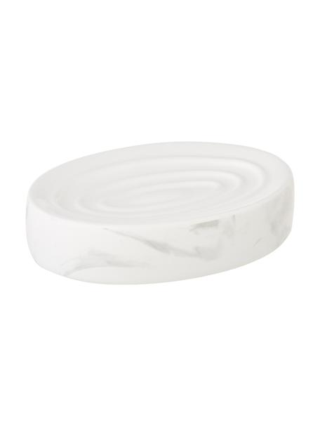 Mydelnička Daro, Keramika, Biela, mramorová, Š 13, V 3 cm