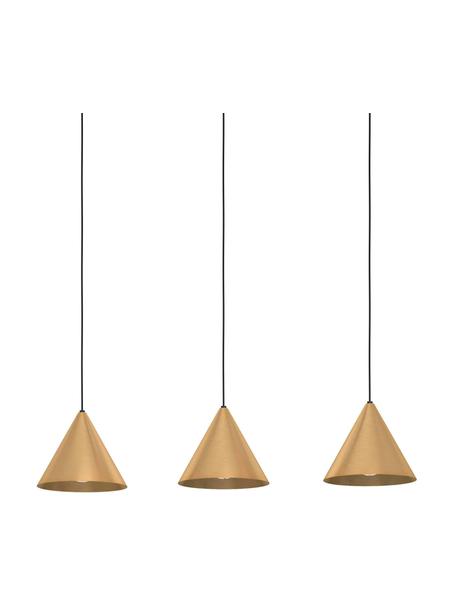 Lampa wisząca Narices, Odcienie mosiądzu, S 92 x W 110 cm