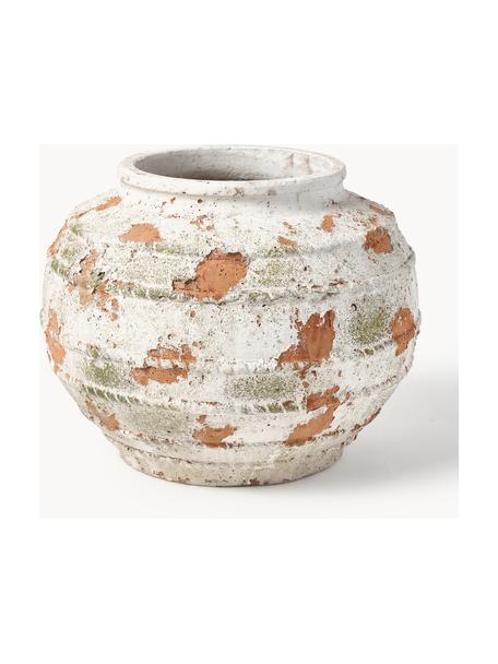 Maceta de hormigón Porto, 29 cm, Hormigón, Blanco Off White, terracota, verde, Ø 37 x Al 29 cm