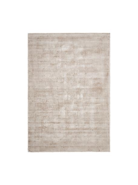 Ručne tkaný koberec z viskózy Jane, Svetlobéžová, Š 80 x D 150 cm (veľkosť XS)