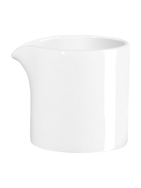 XS kanvička na mlieko z čínskeho porcelánu à table, Fine Bone China (čínsky porcelán)
Mäkký porcelán, ktorý sa vyznačuje predovšetkým žiarivým, priehľadným leskom, Biela, Ø 5 x V 5 cm
