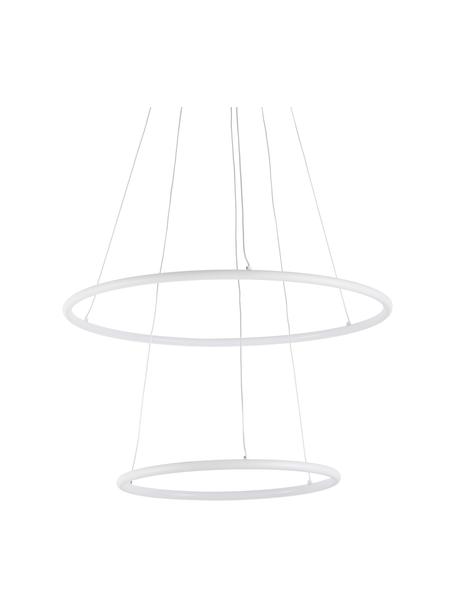 Grande suspension LED Orion, Blanc, Ø 60 x haut. 50 cm