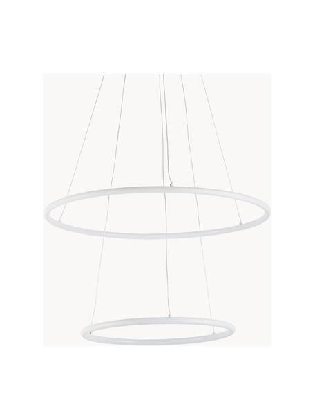 Velké zavěsné LED svítidlo Orion, Bílá, Ø 60 cm