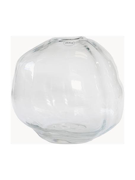 Glazen vaas Pebble, Ø 20 cm, Glas, Transparant, Ø 20 x H 20 cm