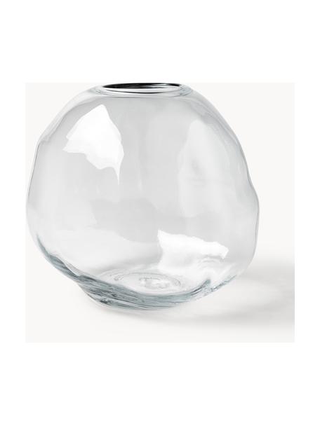 Glas-Vase Pebble, Ø 20 cm, Glas, Transparent, Ø 20 x H 20 cm