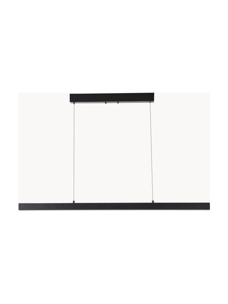 Stmievateľná závesná LED lampa Hyperion, Čierna, Š 120 x V 5 cm