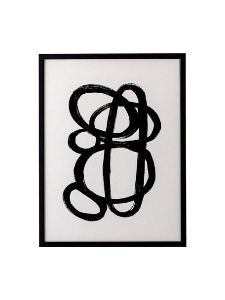 Lámina decorativa Doris, Fotografía: impresión digital sobre p, Negro, blanco, An 32 x Al 42 cm