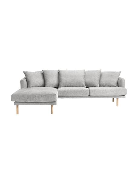 Rohová pohovka Adrian (3-miestna), Svetlosivá, Š 255 x H 182 cm, ľavé rohové prevedenie