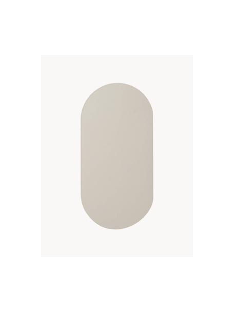 Aplique para exterior LED regulable Mini, Metal recubierto, Blanco Off White, An 10 x Al 20 cm