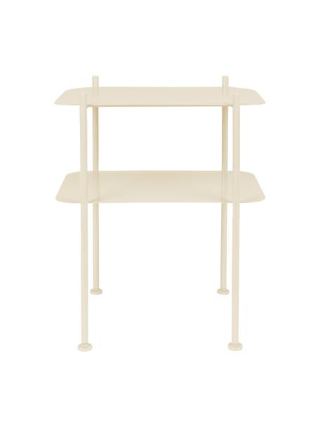 Consola de metal River, Metal recubierto, Beige, An 50 x Al 62 cm