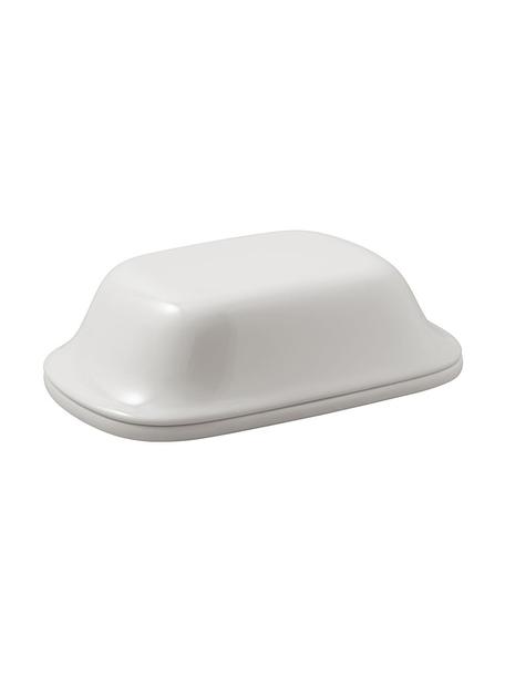 Beurrier en porcelaine For Me, Porcelaine, Blanc, larg. 18 x haut. 6 cm