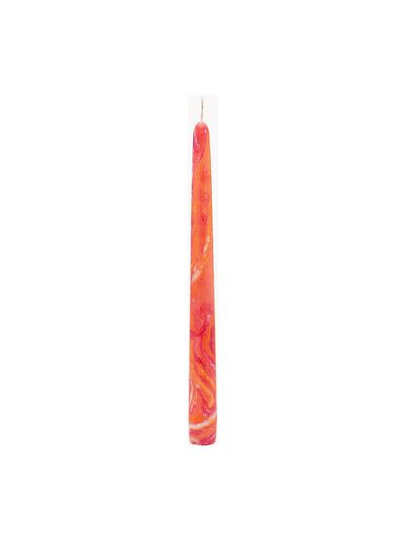 Candele a bastoncino Afterglow Melange 2 pz, Cera, Arancione, rosa, Alt. 26 cm