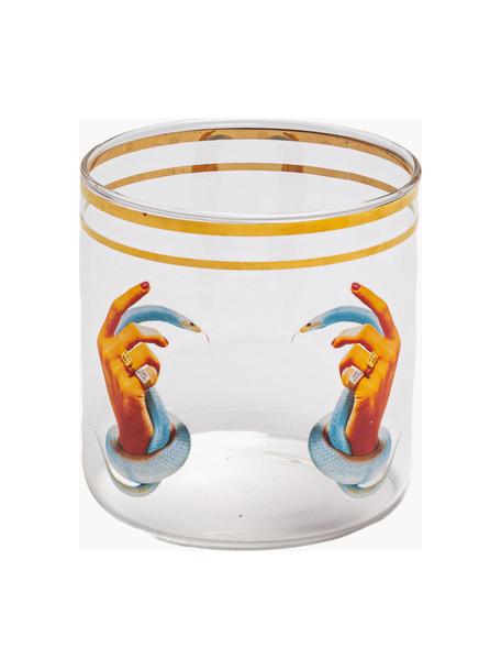 Vaso de agua Hands With Snakes, Hands With Snakes, Ø 8 x Al 9 cm, 370 ml