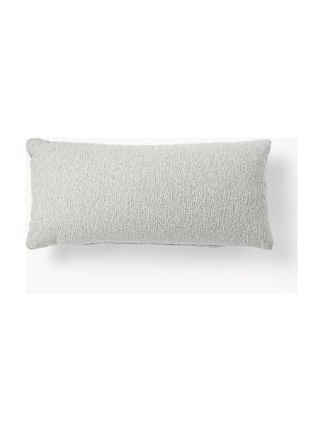 Bouclé-Sofa-Kissen Sofia, Hülle: Bouclé (100 % Polyester), Bouclé Hellgrau, B 30 x L 70 cm