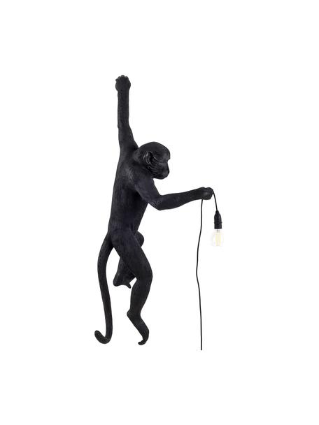 Designové venkovní nástěnné svítidlo se zástrčkou Monkey, Černá, Š 37 cm, V 77 cm