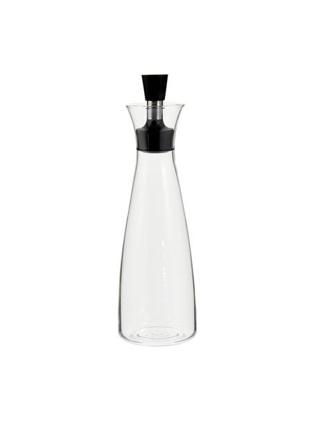Aceitera o vinagrera de diseño Eva Solo, Vidrio, acero inoxidable, plástico, Transparente, negro, acero inoxidable, 0.5 L