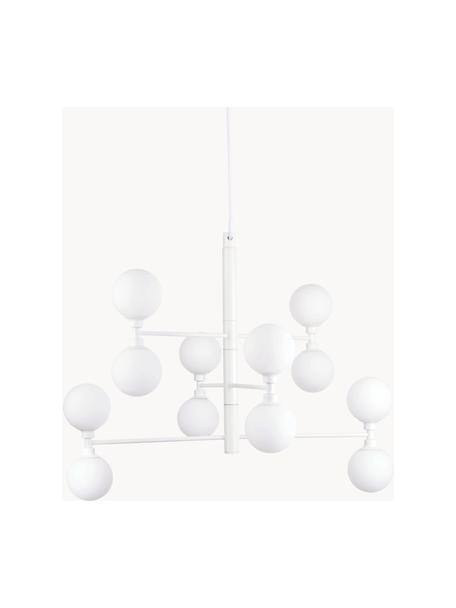 Żyrandol Grover, Biały, Ø 70 x W 56 cm