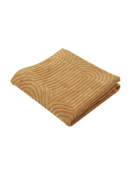 Ręcznik Janet, różne rozmiary, 100% bawełna, Musztardowy, Ręcznik kąpielowy, S 70 x D 140 cm
