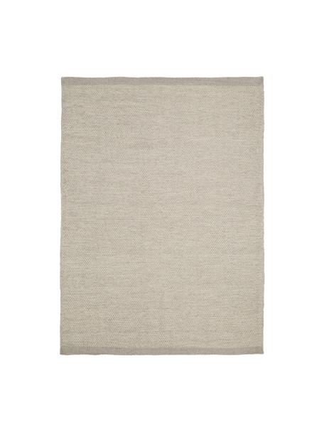 Ręcznie tkany dywan kilim z wełny Delight, 90% wełna, 10% bawełna
Włókna dywanów wełnianych mogą nieznacznie rozluźniać się w pierwszych tygodniach użytkowania, co ustępuje po pewnym czasie, Jasny szary, S 70 x D 140 cm (Rozmiar XS)