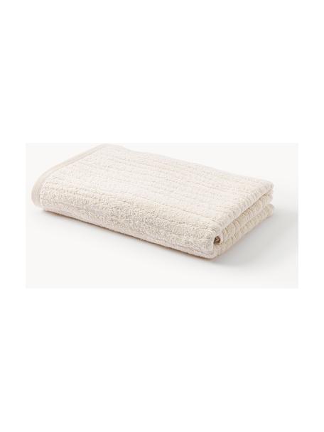 Ręcznik z bawełny Audrina, różne rozmiary, Jasny beżowy, Ręcznik kąpielowy, S 70 x D 140 cm