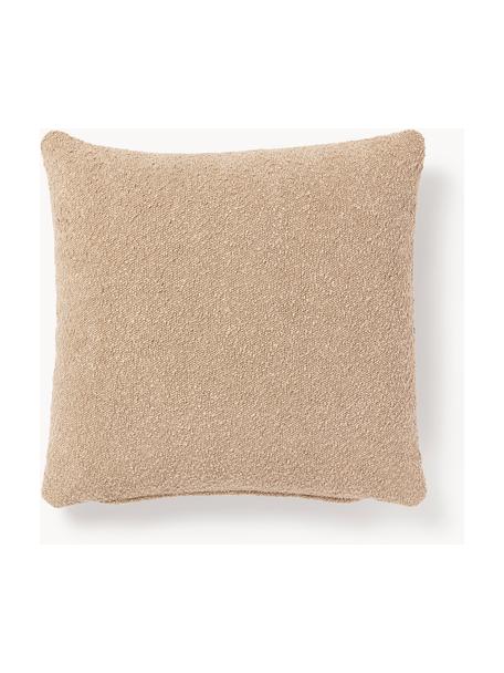 Bouclé-Sofa-Kissen Lena, Hülle: Bouclé (93 % Polyester, 6, Bouclé Beige, B 50 x L 50 cm