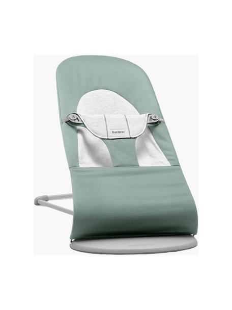 Seggiolino Balance Soft, Struttura: 79% metallo, 21% plastica, Verde salvia, grigio chiaro, Larg. 35 x Prof. 56 cm