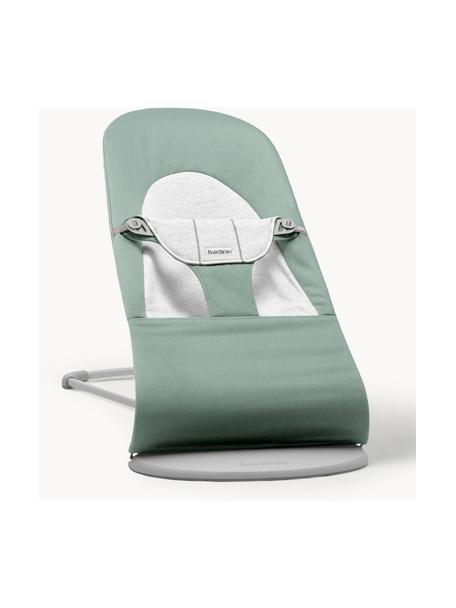 Transat bébé Balance Soft, Vert sauge, gris clair, larg. 35 x prof. 56 cm