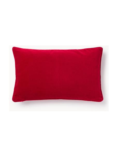 Housse de coussin 40x40 en velours Dana, 100 % velours de coton

Le matériau est certifié STANDARD 100 OEKO-TEX®, 21.HCN.84376, Hohenstein, Rouge, larg. 30 x long. 50 cm
