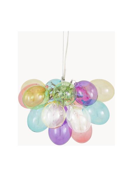 Hanglamp met glazen bollen Gross Solo, Meerkleurig, Ø 30 x H 28 cm