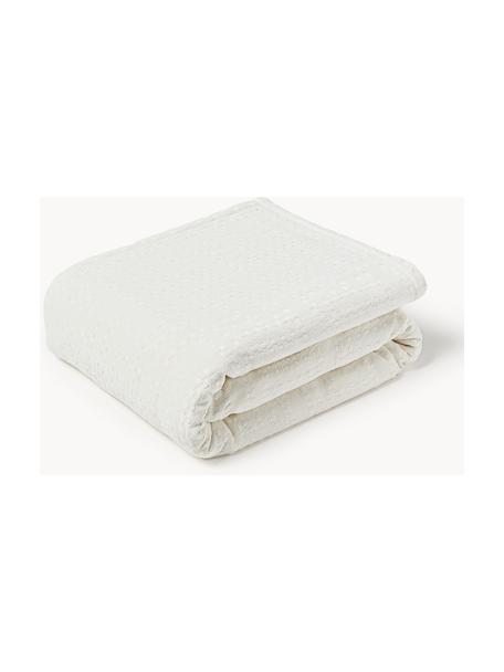 Couvre-lit en coton Lazlo, 100 % coton

Le matériau est certifié STANDARD 100 OEKO-TEX®, 6457CIT, CITEVE, Blanc cassé, larg. 180 x long. 250 cm (pour lits jusqu'à 140 x 200 cm)