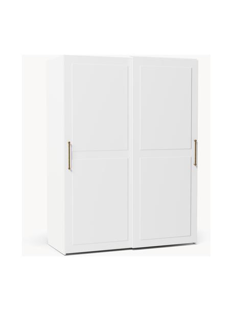 Armoire modulaire à portes coulissantes Charlotte, larg. 150 cm, plusieurs variantes, Blanc, Basic Interior, larg. 150 x haut. 200 cm