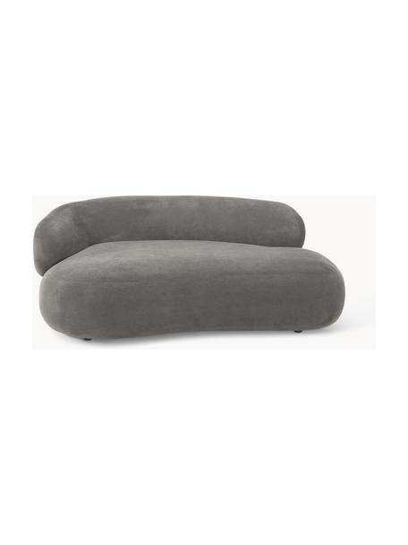 Sofa Alba (2-Sitzer), Bezug: 97% Polyester, 3% Nylon D, Gestell: Massives Fichtenholz, Bir, Füße: Kunststoff Dieses Produkt, Webstoff Taupe, B 185 x T 114 cm, Rückenlehne links