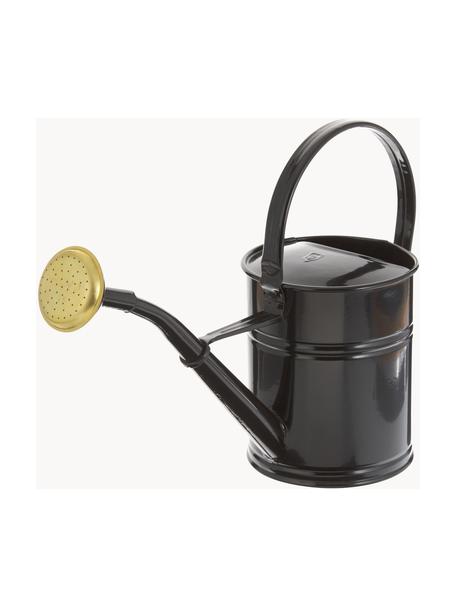 Gieter Granny, Gelakt metaal, Zwart, messingkleurig, B 13 x H 25 cm