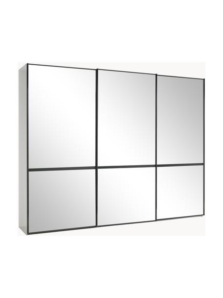 Schuifdeurkast Montreal, 3 deuren, Spiegelglas, B 300 x H 217 cm