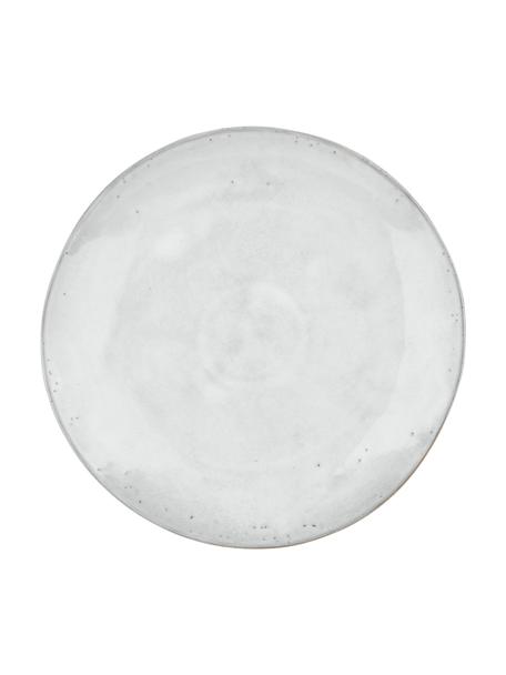 Dessous-de-plat artisanaux Nordic Sand, 4 pièces, Grès cérame, Tons gris et beiges, Ø 31 cm