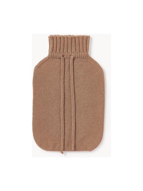 Ohřívací láhev Cashmere, Nugátová, Š 19 cm, D 30 cm