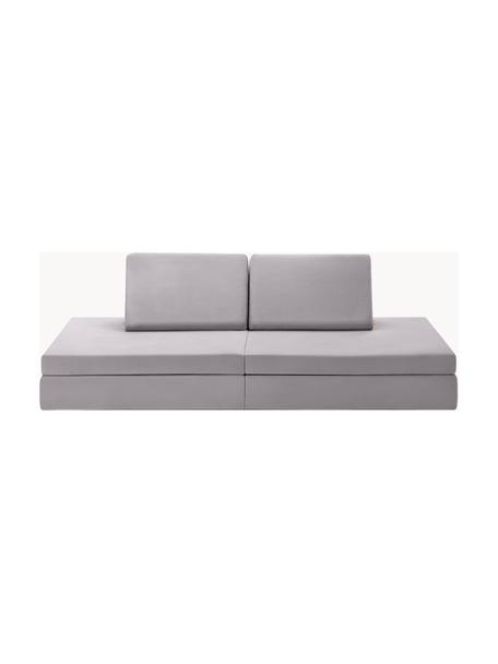 Modulares Kinder-Spielsofa  Mila aus Samt, handgefertigt, Bezug: Samt (100 % Polyester), Samt Lavendel, B 168 x T 84 cm