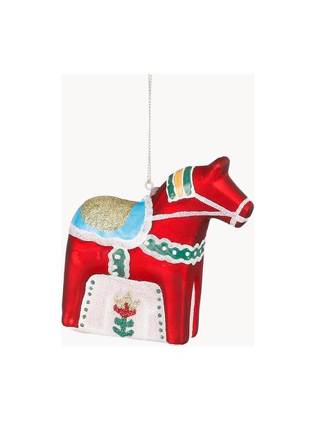 Ozdoba choinkowa Folky, Szkło, Wielobarwny, S 9 x W 8 cm