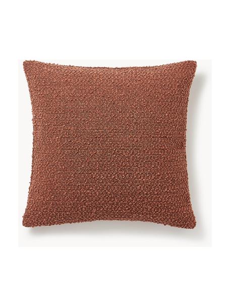 Copricuscino in bouclé Bellamie 2 pz, Bouclé (95% poliestere, 5% poliacrilico), Torrone, Larg. 45 x Lung. 45 cm