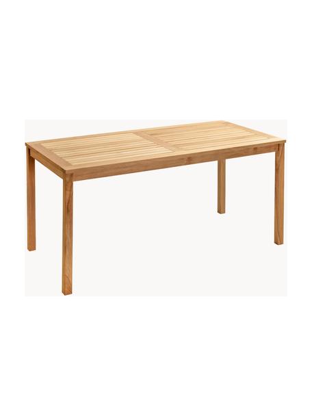 Table de jardin en bois de teck Rosenborg, 165 x 80 cm, Bois de teck, poncé
Certifié V-Legal, Bois de teck, larg. 165 x haut. 75 cm