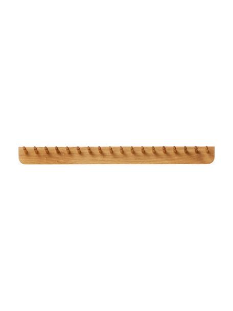 Wieszak ścienny z drewna dębowego Echo, S 88 cm, Drewno dębowe, Drewno dębowe, S 88 cm