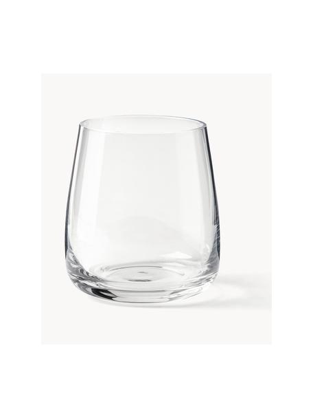 Mundgeblasene Wassergläser Ellery, 4 Stück, Glas, Transparent, Ø 9 x H 10 cm, 370 ml