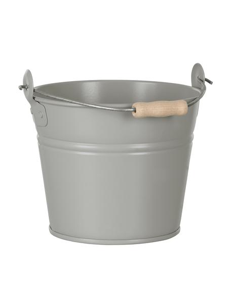 Cubo Zino, Zinc galvanizado, Gris, Ø 16 x Al 14 cm