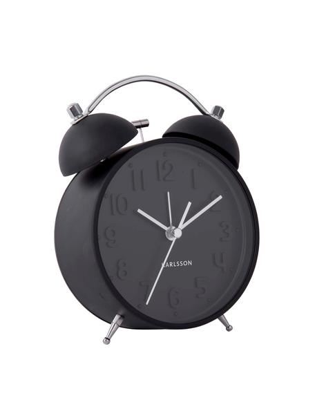 Despertador Iconic, Acero, Negro, acero, An 11 x Al 15 cm