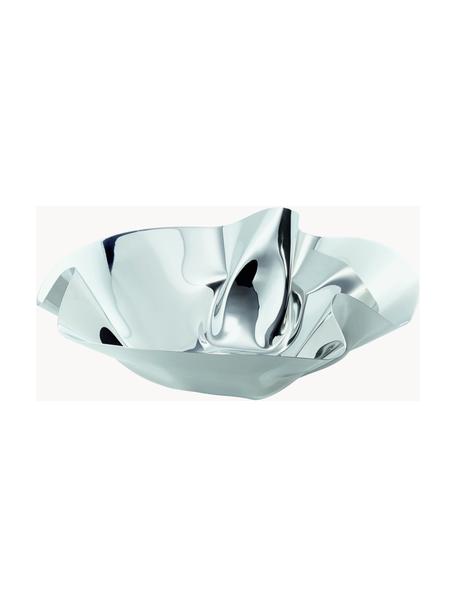 Deko-Schale Margarethe, Edelstahl, beschichtet, Silberfarben, Ø 30 x H 10 cm