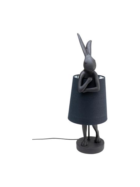 Velká designová stolní lampa Rabbit, Černá, Ø 23 cm, V 68 cm