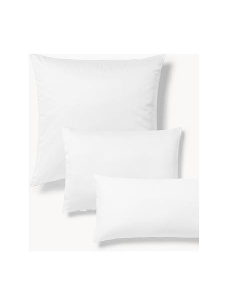 Taie d'oreiller en satin de coton Comfort, Blanc, larg. 65 x long. 65 cm