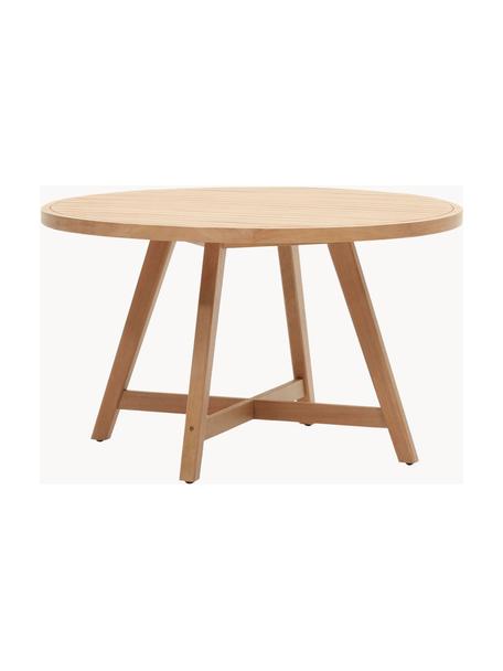 Okrúhly záhradný stôl z eukalyptového dreva Urgell, Eukalyptové drevo, Eukalyptové drevo, Ø 130 x V 77 cm