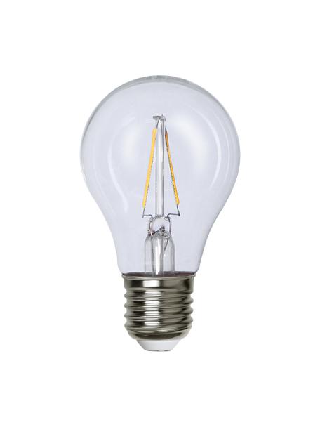 Lampadina E27, 220lm, bianco caldo, 3 pz, Lampadina: vetro, Base lampadina: alluminio, Trasparente, Ø 6 x Alt. 11 cm